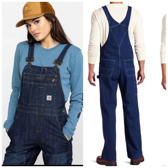 Carhartt Denim - XL/XXL Carhartt Denim Bib Unisex Overalls